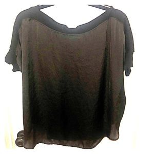 Black Knit Zara Top